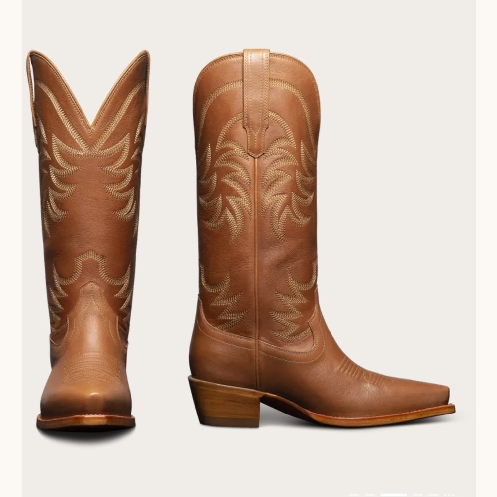 Tecovas The Annie Boot Caramel Tan